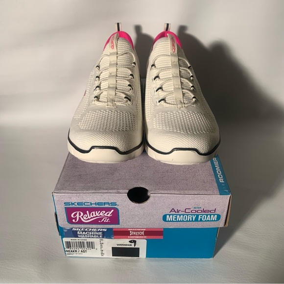 New SKECHERS Women’s Relaxed Fit Air-Cooled MEMORY FOAM Size 9 - Picture 4 of 16